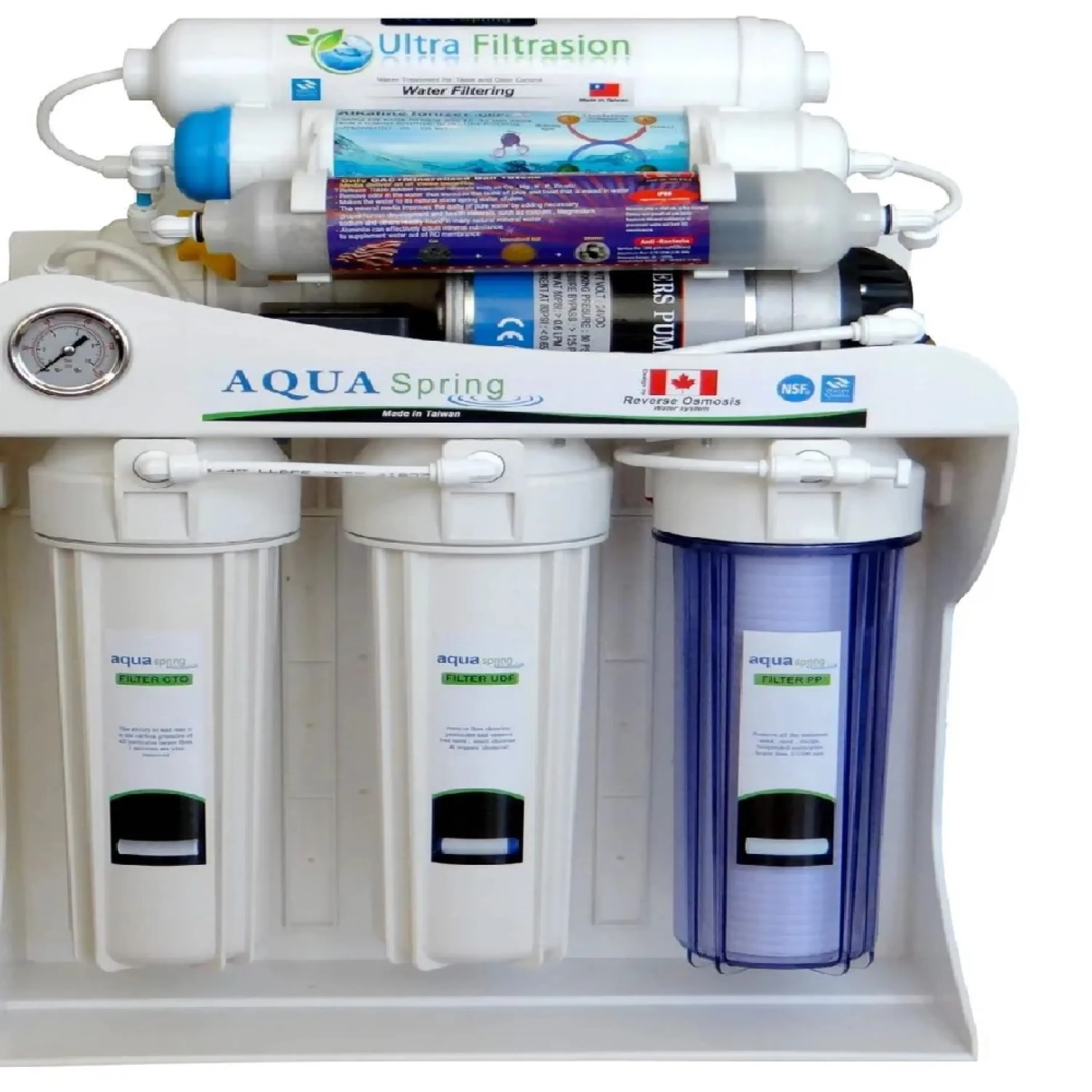 دستگاه تصفیه کننده آب آکوآ اسپرینگ 7 مرحله ای